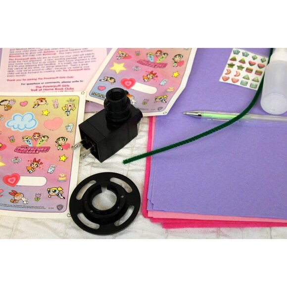 Cartoon Network Powerpuff Girls Club Craft Night Light Journal Sticker Jewel - Picture 8 of 14